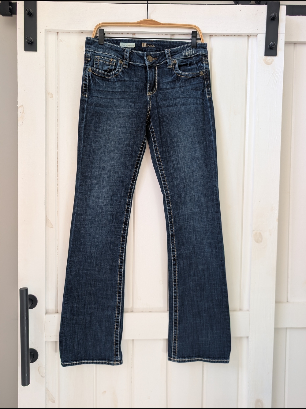 Kut From The Kloth Natalie High Rise Boot cut Long Jeans | Size 6L